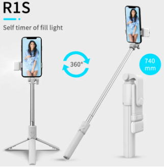 Wireless Bluetooth Selfie Stick (عصا سيلفي لاسلكية بتقنية البلوتوث)