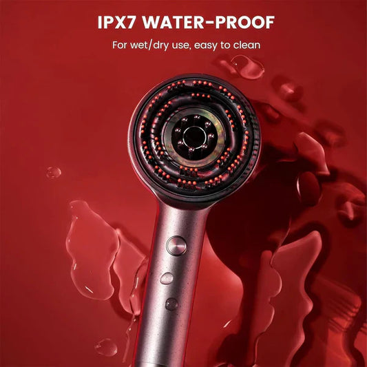 عربة زمزم™ Scalp Massager Brush (Red) – فرشاة تدليك فروة الرأس (حمراء)